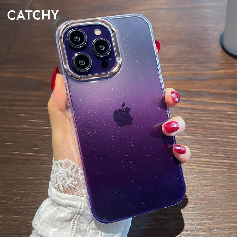 iPhone Gradient Glitter Case