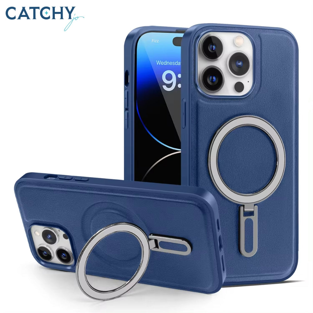 iPhone Magnetic Bracket Magnetic Ring Phone Case