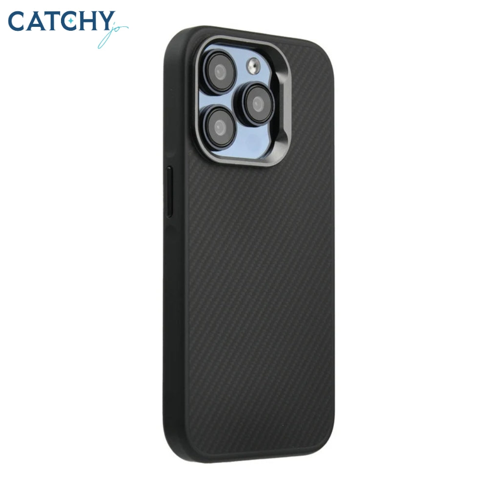 iPhone Luxury Carbon Fiber Shockproof Case