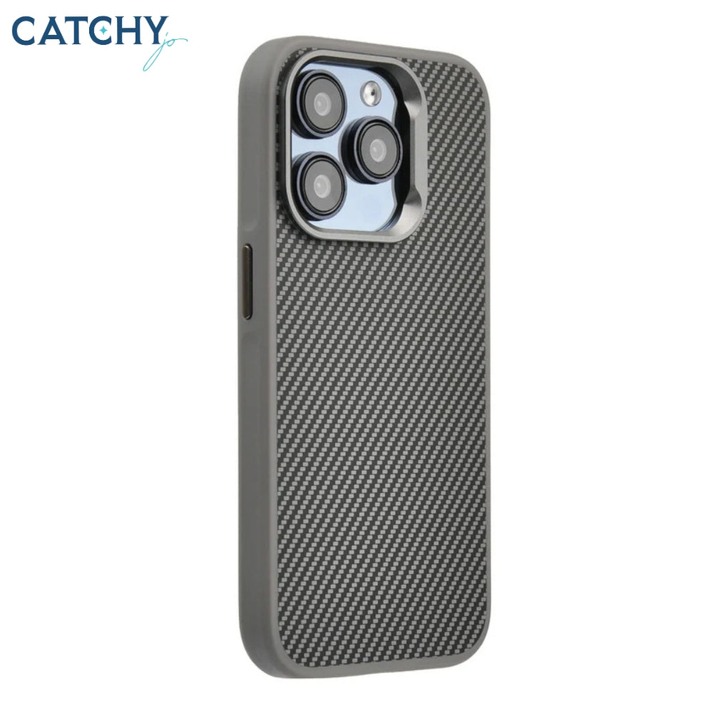 iPhone Luxury Carbon Fiber Shockproof Case