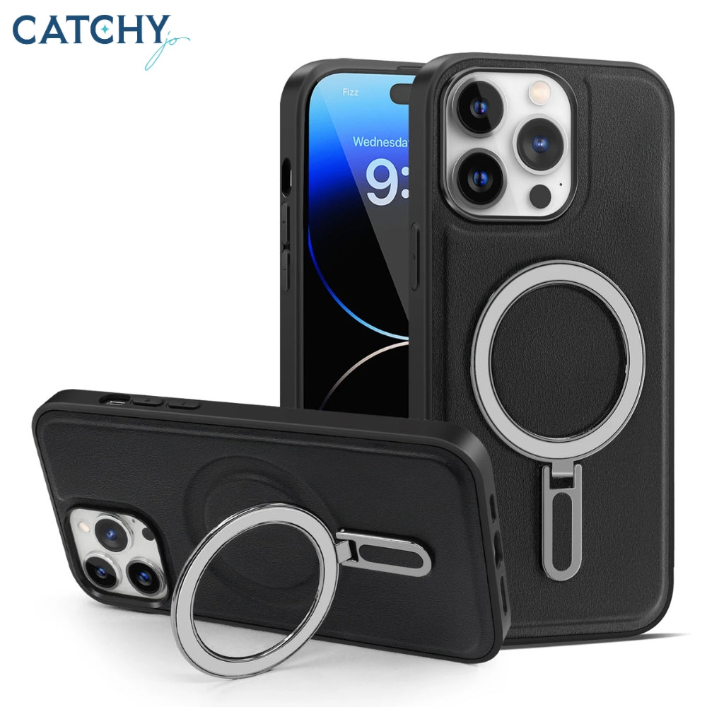 iPhone Magnetic Bracket Magnetic Ring Phone Case