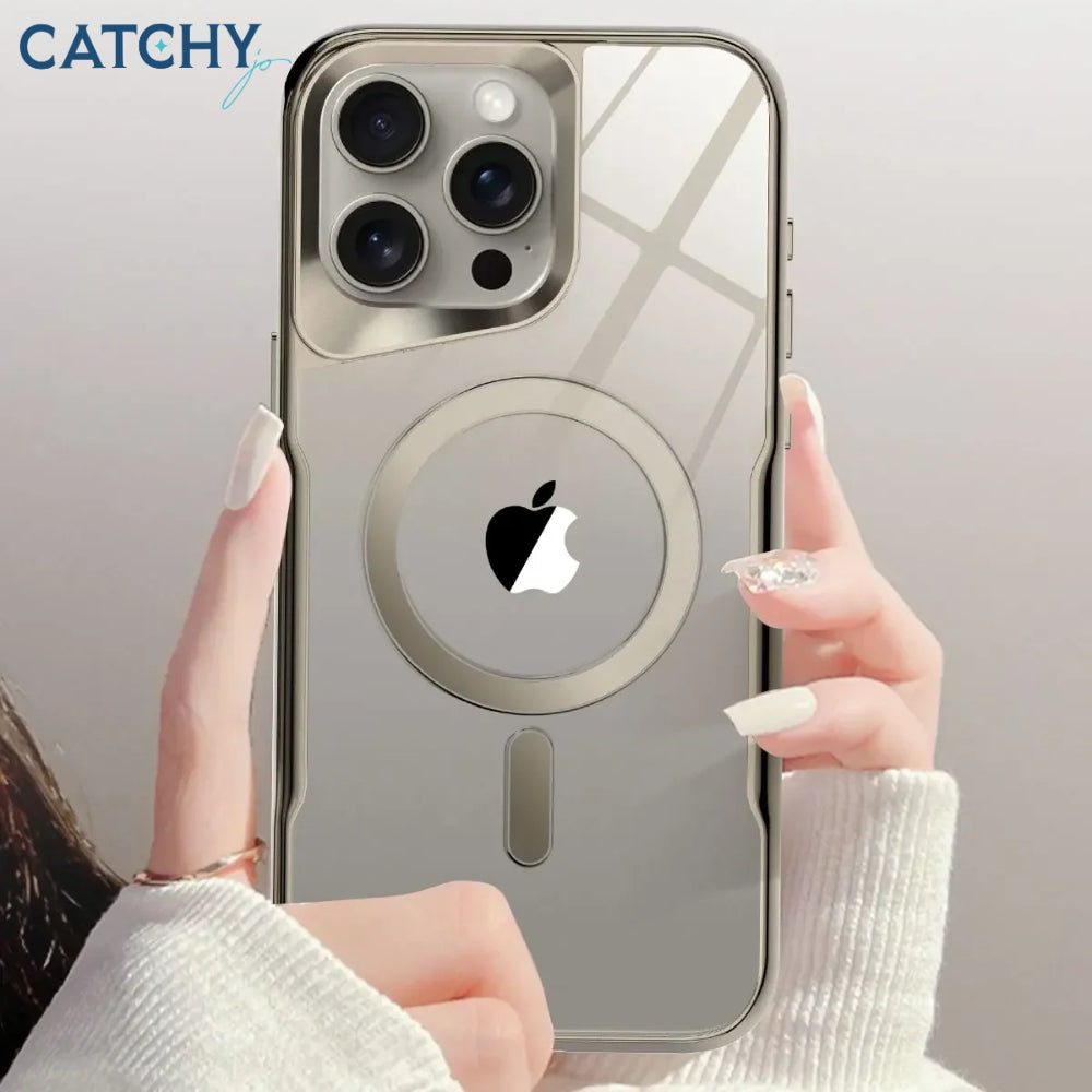 iPhone Luxury Plating Magnetic Cover