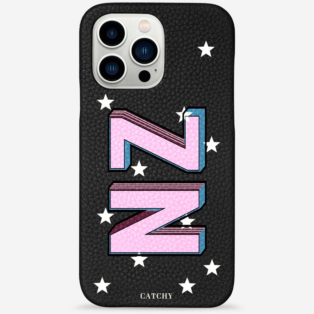 iPhone Leather NZ Stars Case