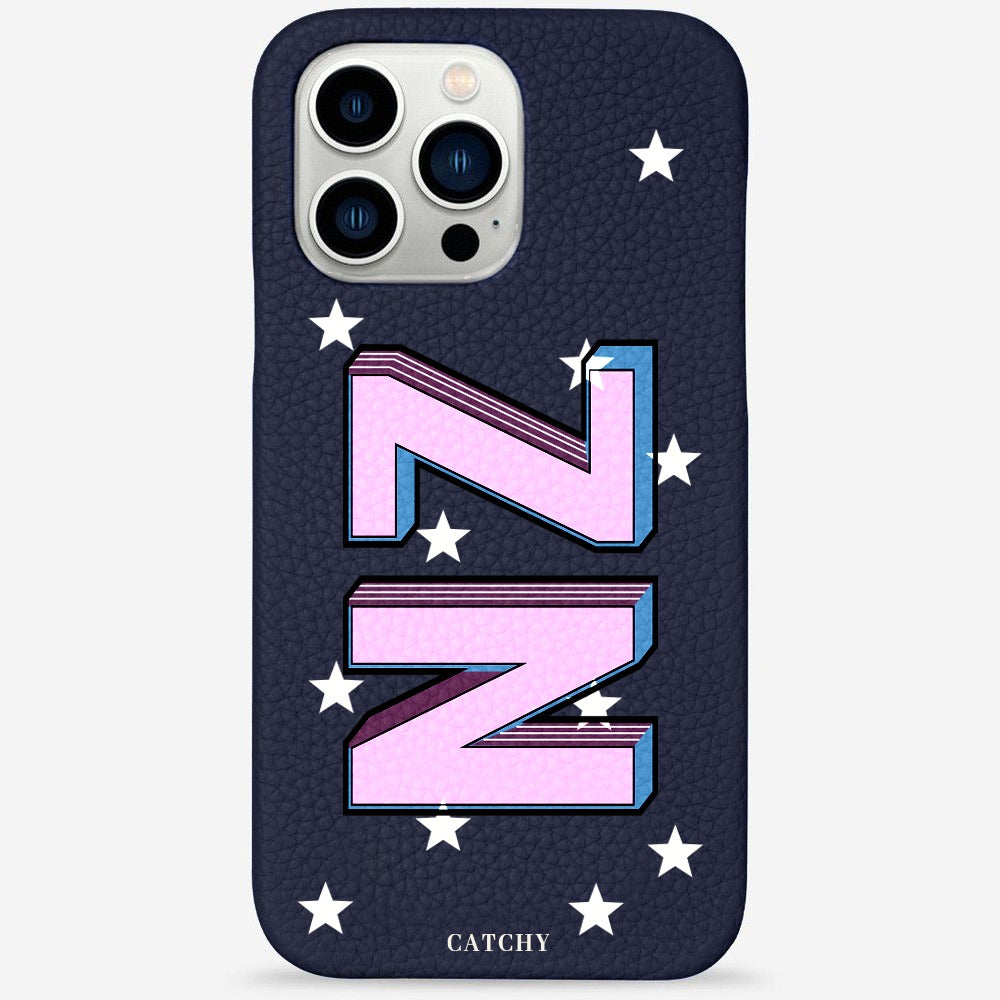 iPhone Leather NZ Stars Case