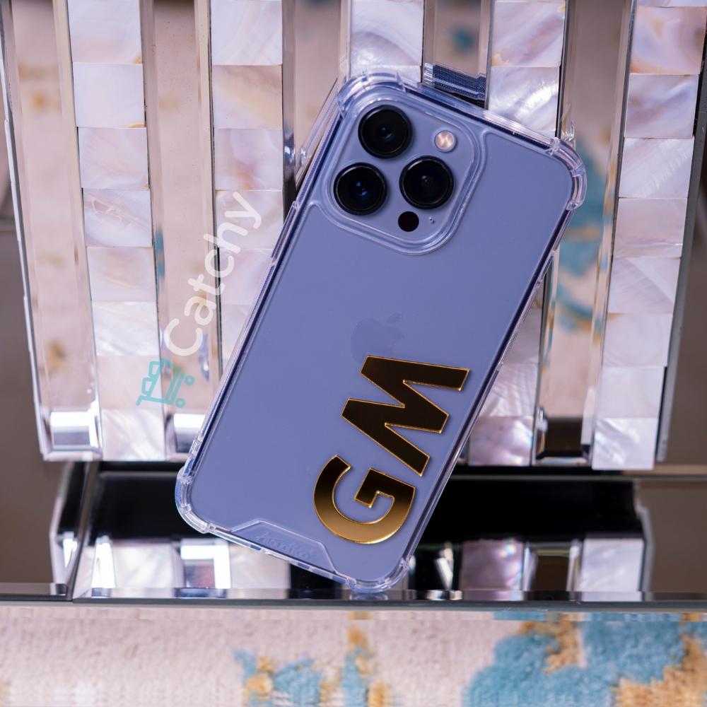 Initials Mirror iPhone Case