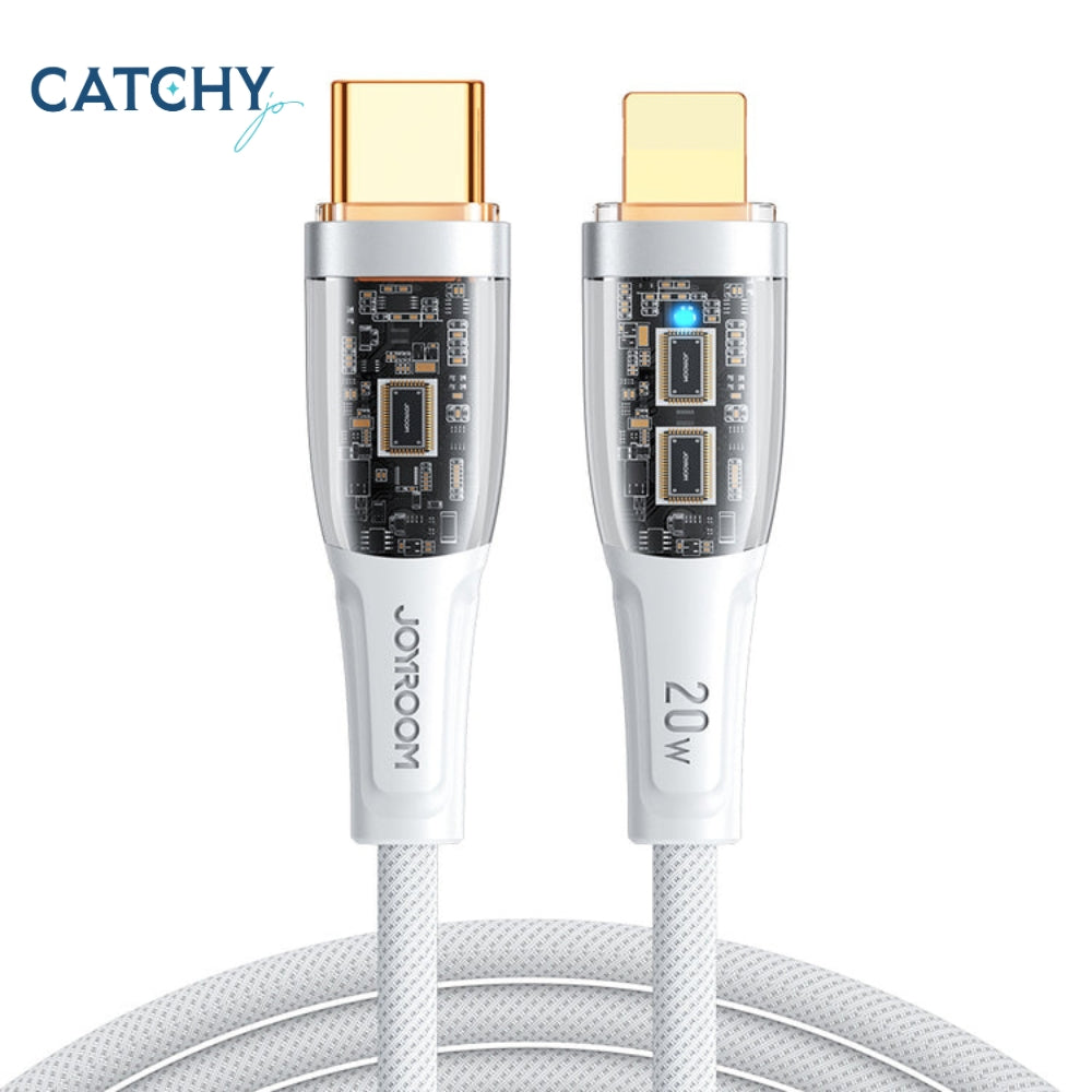 Joyroom Lightning to Type C Intelligent Power-Off Fast Charging Cable