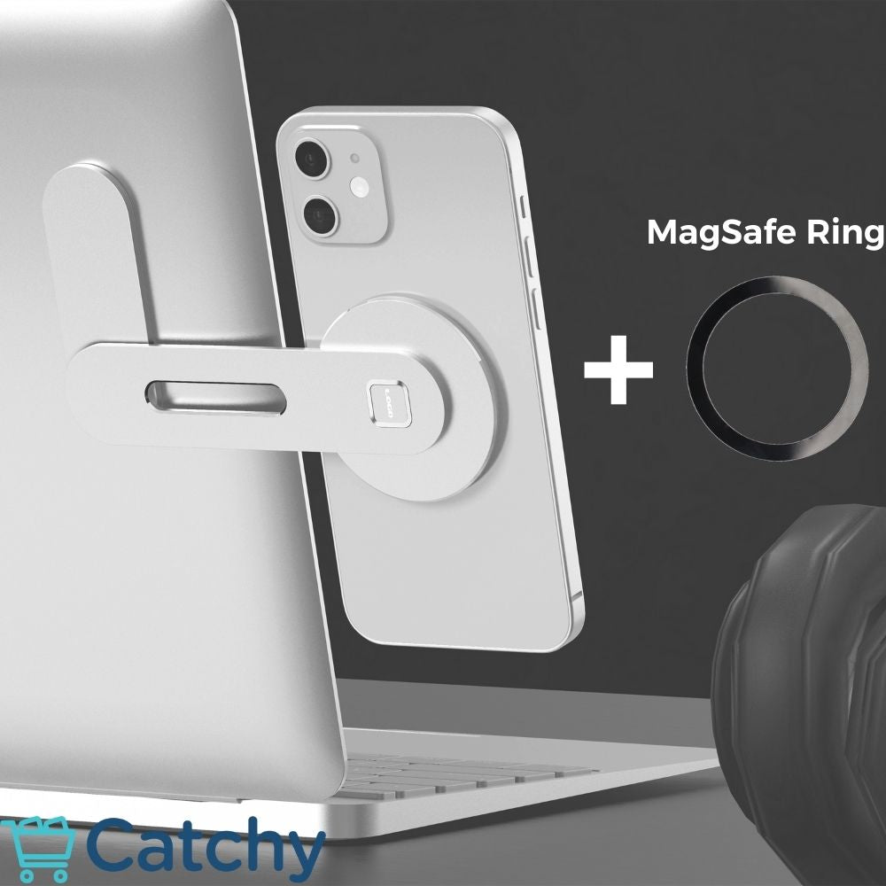 Magnetic Ring Laptop Phone Holder