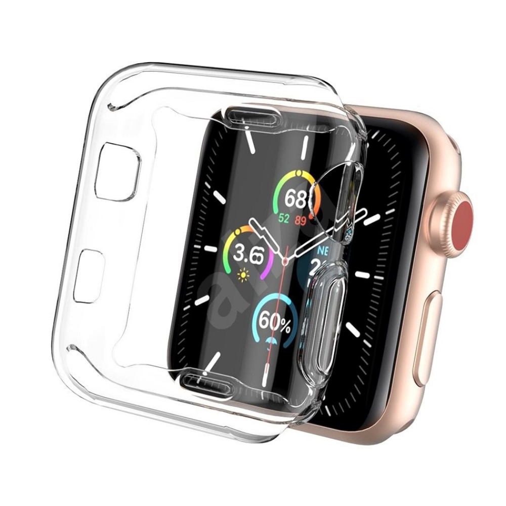 Transparent watch case